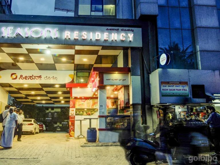 Seasons Residency Hotell Bangalore Eksteriør bilde